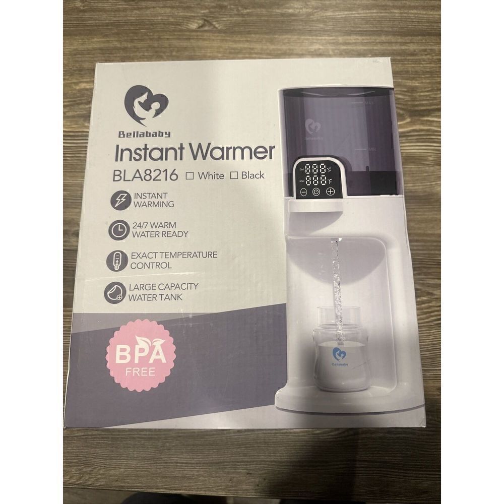 Bellababy Instant Baby Bottle Warmer. Warm Water Dispenser for Making Formula.